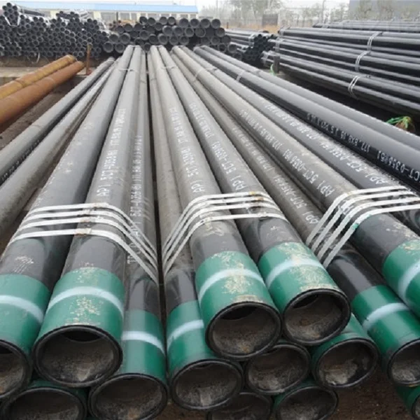 China manufactured MS Pipe  Tubing Tube API 5CT Pip 2 3 8 2 7 8 EUE NUE J55 Oilfield Vacuum Tubing Pipe