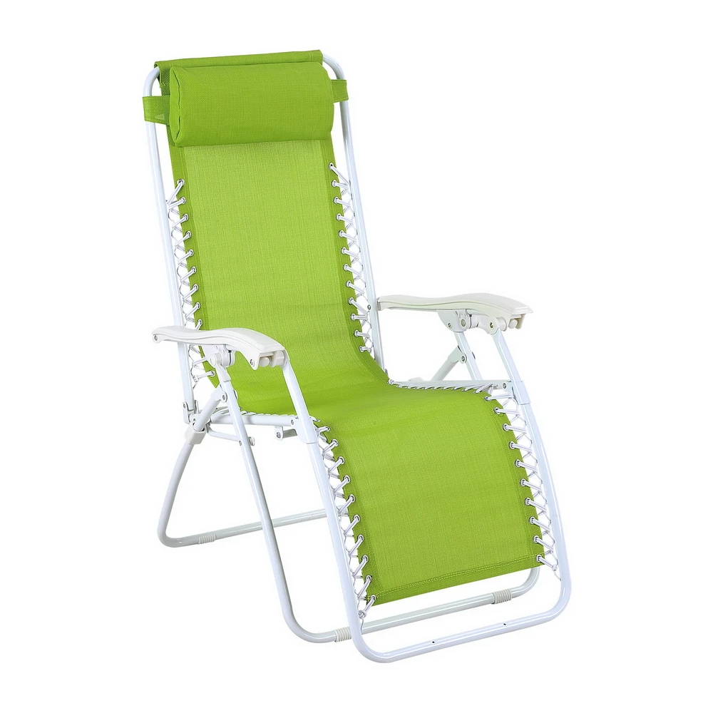 Modern Outdoor beach chair fabric Portable Lounge Zero Gravity Chair For Garden Patio Hotel Office Folding Lounge Chair