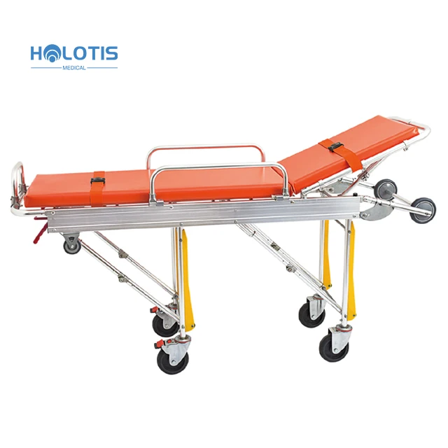 
HOLOTIS portable fold stretcher folding plastic scoop stretcher folding emergency stretcher 