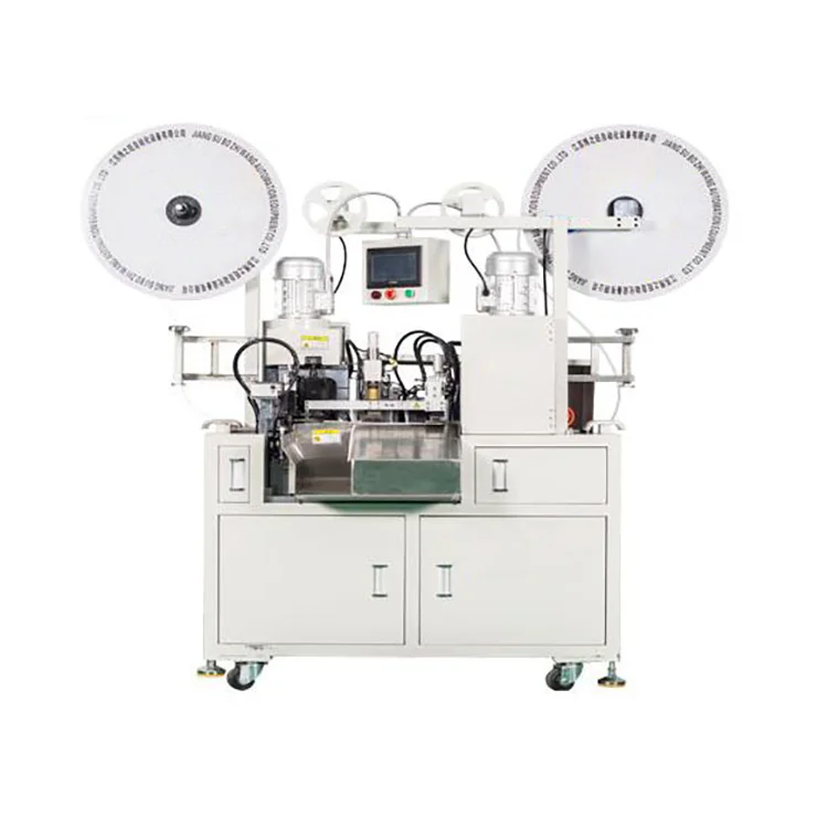 Auto Electrical Terminales Equipment Fully Automatic Feeding Cutting Stripping And Crimping Harness Cable Wire Terminals Machine