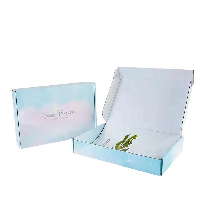 High Quality Shipping Mailer Mailing Packaging Paper Custom Corrugated Box Foldable Portable Kraft Paper Mens Shoe Box
