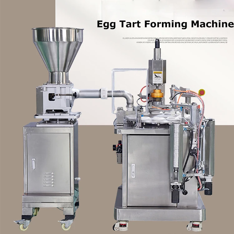 Commercial Electric Automatic Cookmatic Tartlet Maker Mini Egg Tart Shell Pie Crust Pressing Machinery Egg Tart Machine