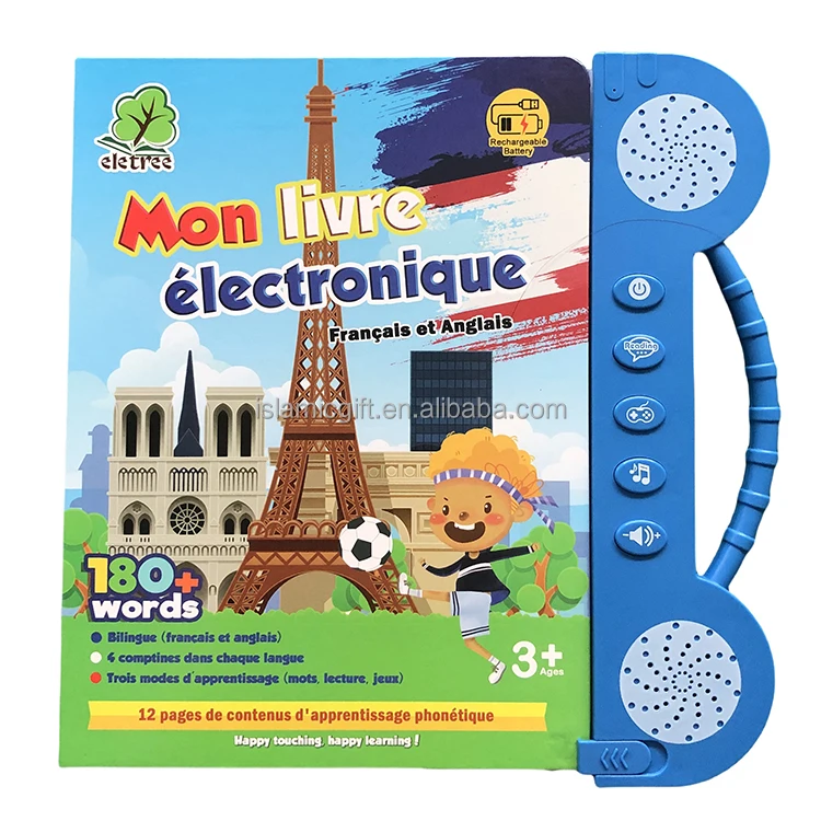 Kids Jeux Pour Enfant Electronic Toy And Book Interactive Learning Games Children Educational Toys In French