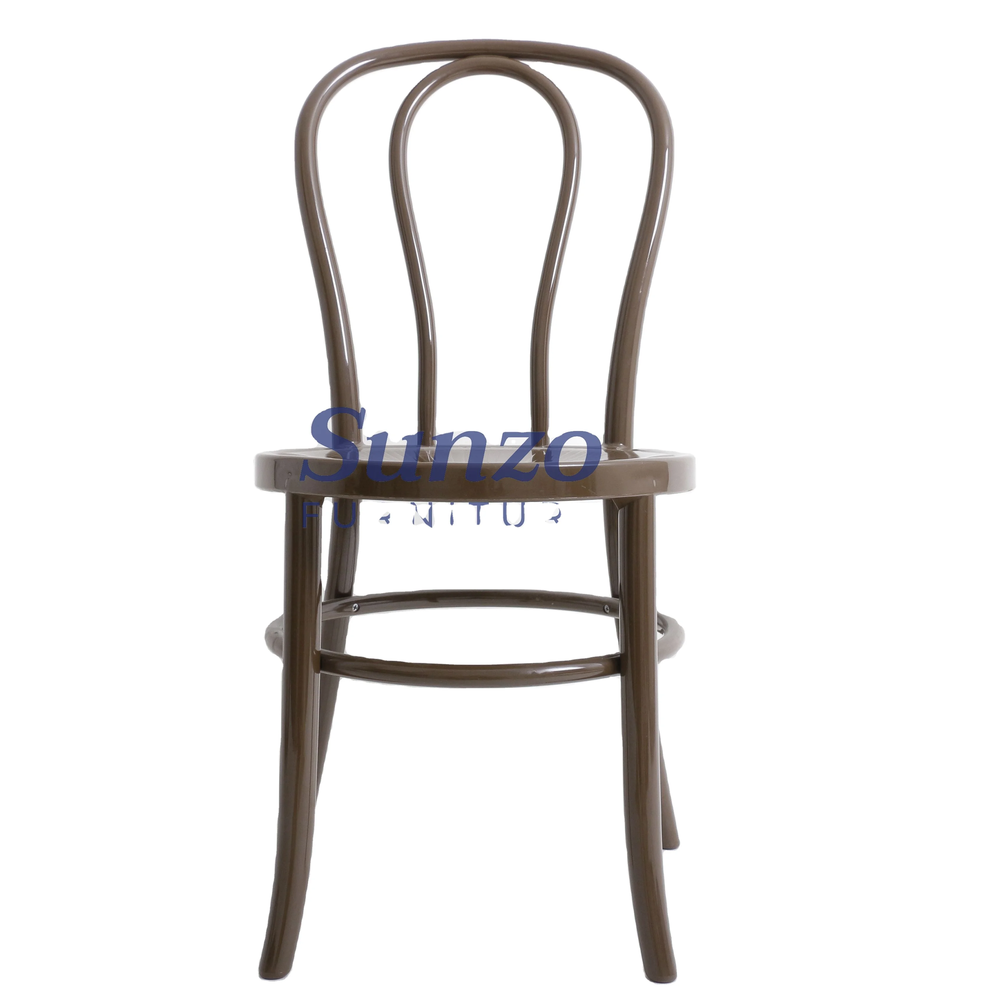 Современный прозрачный акриловый стул Thonet из смолы и пластика для ресторана столовой уличная мебель
