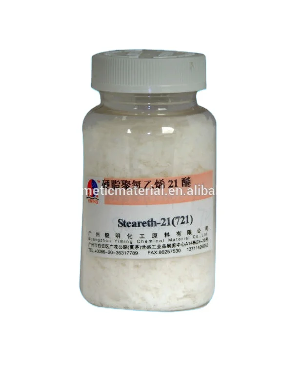 High-efficiency Emulsifiers & Solubilizers Steareth-21(BRIJ721)