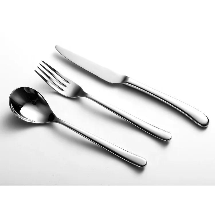 luxury stainless steel tableware cutlery set high quality flatware