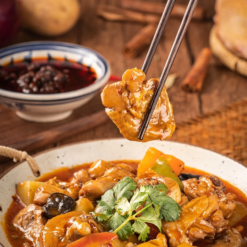 Tianchu Spicy Big Plate Chicken Cooking Mixed Seasoning 160g/bag Quality Most Popular Xinjiang Spicy Condiment Sauce