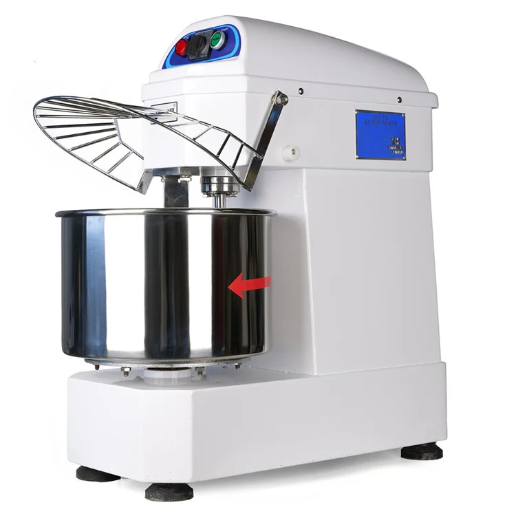 5KG 3KG Capacity Dough Mixer Machines With Baking Spiral for Bakery