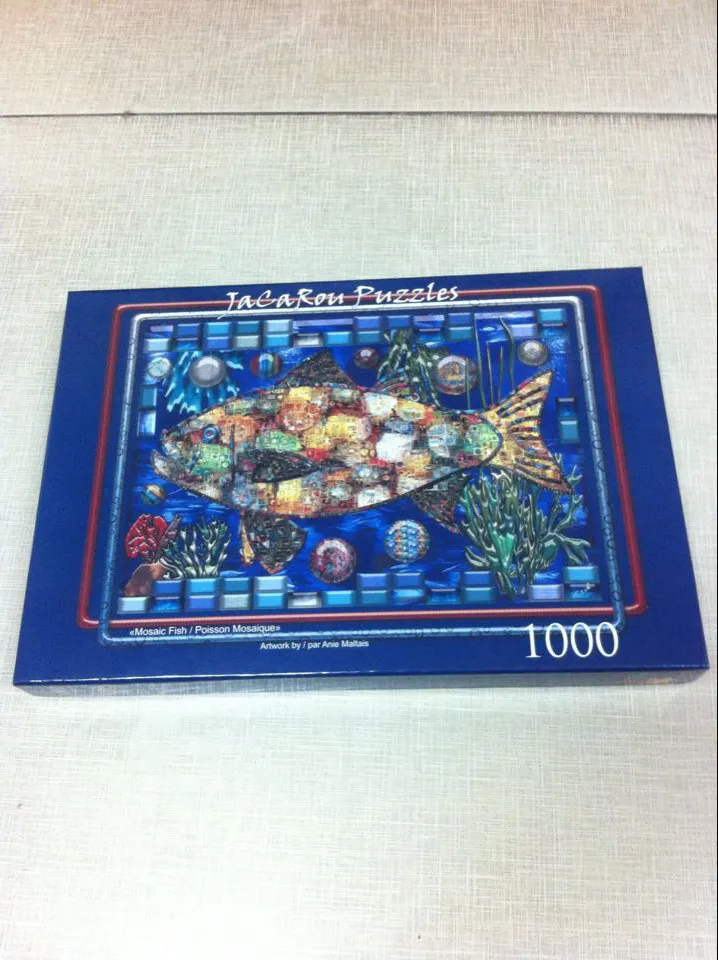 China Manufacturer High Quality Wholesale Jigsaw Paper Custom Puzzle Game