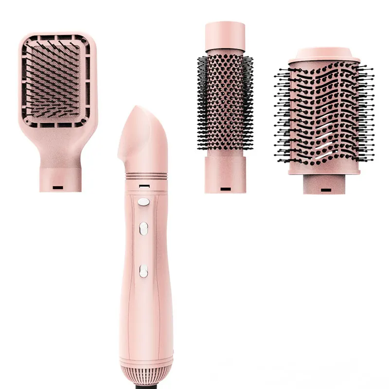 Professional 4 In 1 Hair Dryer & Volumizing Brush Stock One Step Hair Dryer And Styler Electric Hot Air Brush
