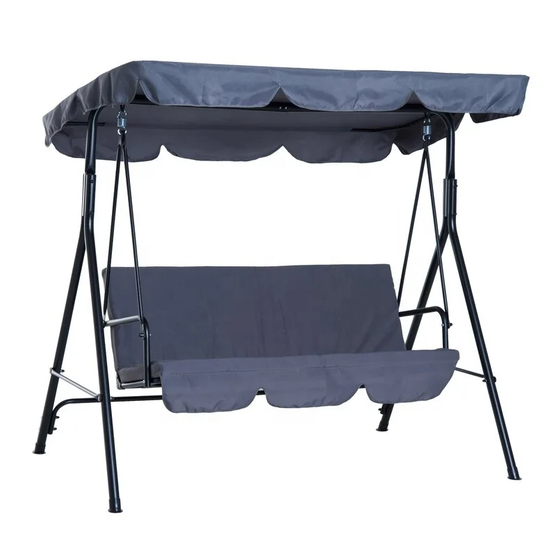 3 Person Outdoor Patio swing Porch Canopy Swings