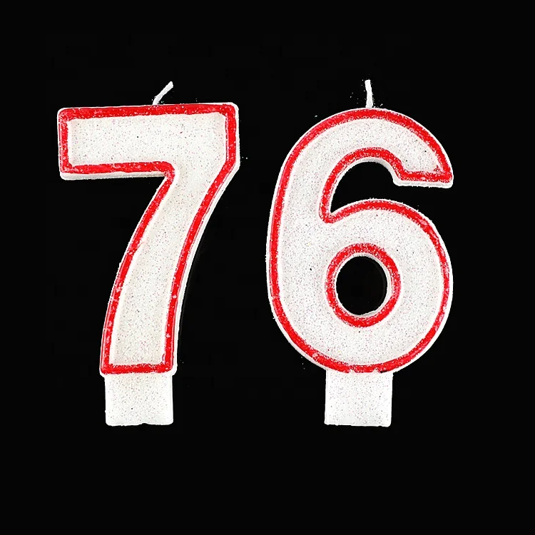 Factory customize aluminum big size candle molds birthday number candle mould