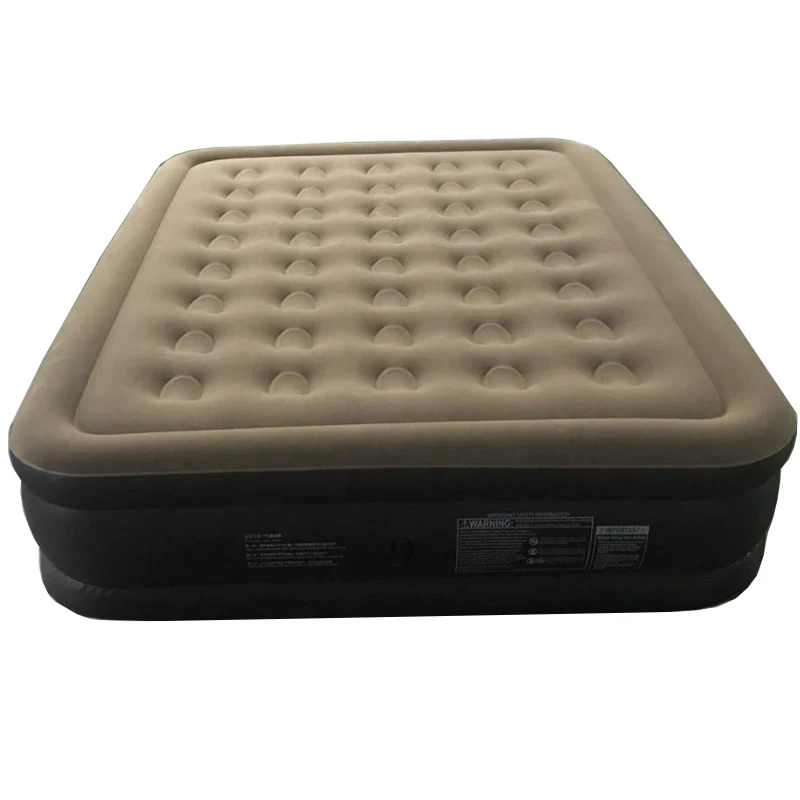 Queen size 3 layers inflatable air mattress