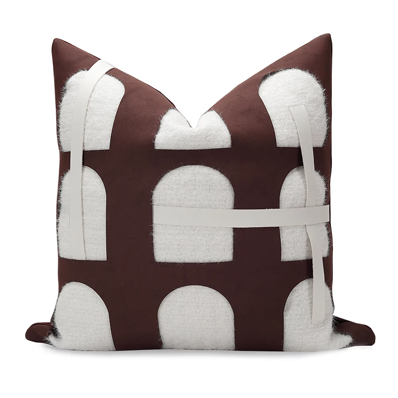 Yuanhee High quality Soft Pillowcase Luxury Decorative Throw Cushion pillow For Bedroom Sofa 45cm*45cm