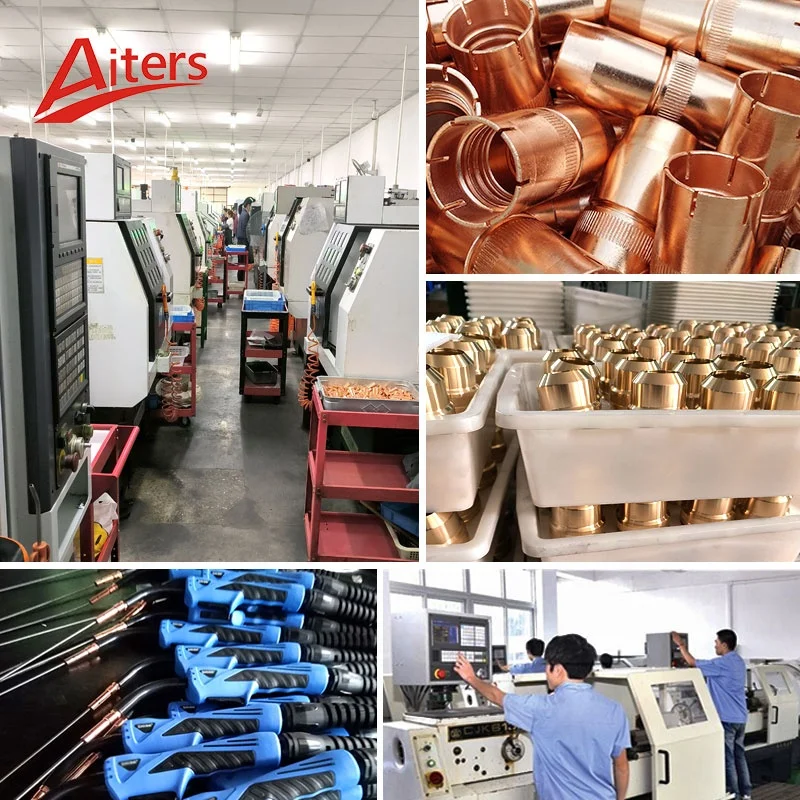 Cutting Torch Contact and non contact style with Round handle AG60 Air Plasma Torch Gun SG55 Plasma Cutter