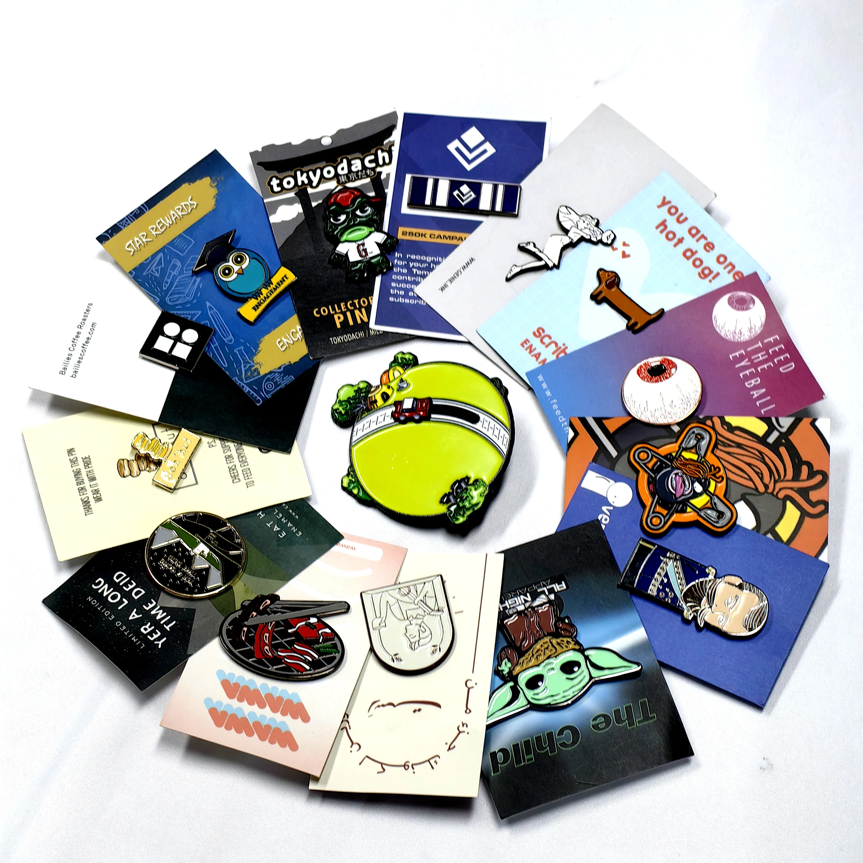 Soft Enamel Pins Custom Die Casting Zinc Alloy Cutout Enamel Pins Butterfly Clutch Custom Enamel Pins