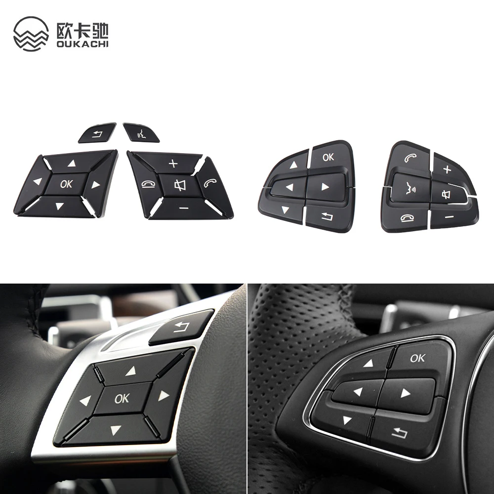 Кнопки переключения рулевого колеса для Mercedes W166 W176 W246 для Benz ML GLE A B GLA GLS Class 1669052800 0999050600