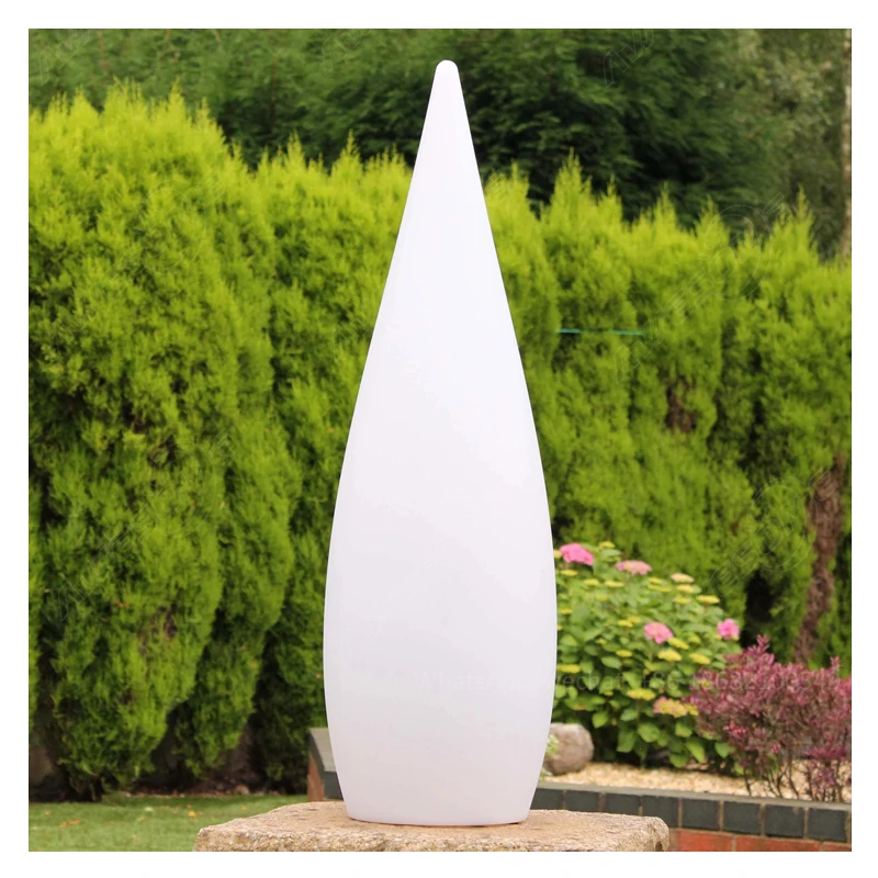 150Cm Exterieur Lampadaire Polyethylene Led Floor Lamp For Exterior Garden