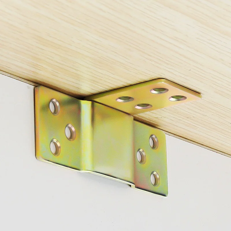 Oem изготовленный на заказ Деревянный соединитель угловой кронштейн оцинкованная сталь L-образный Железный