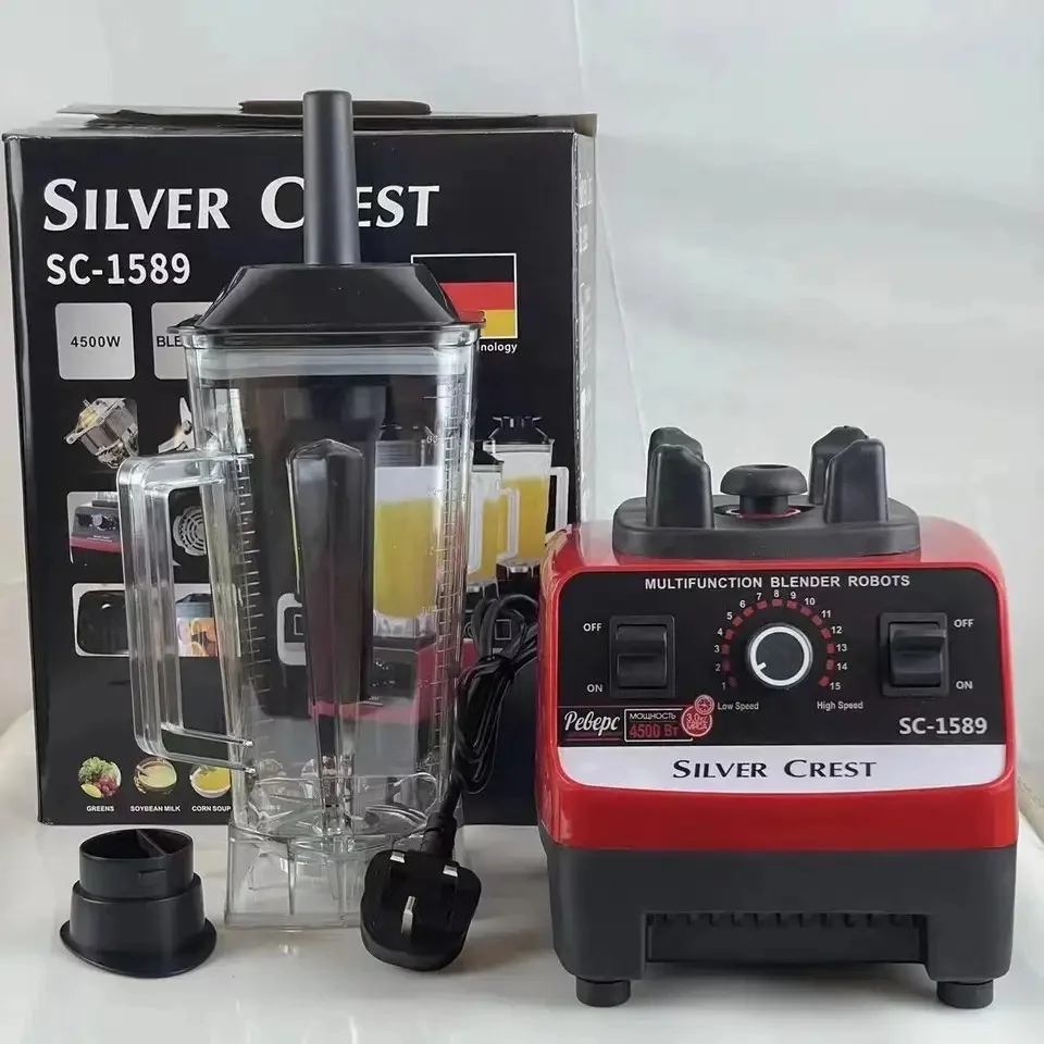 heavy duty juice fruit mixeur 4500w silver crest sc 1589 2 in 1 fresh juicer smoothie mixer blender machine