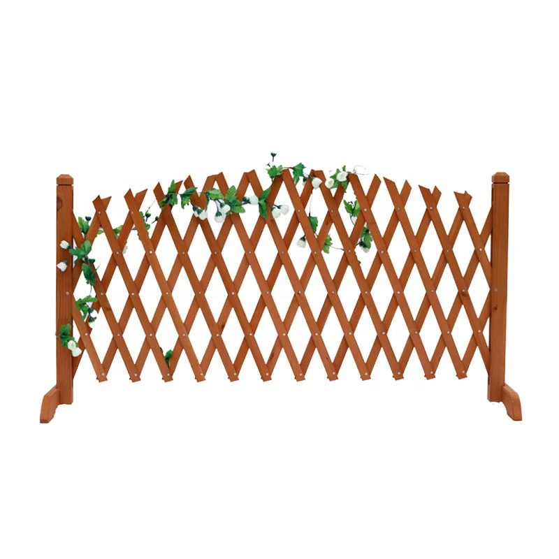 hot sales Garden vertical planter flower Wood Garden wooden Planter fence trellis