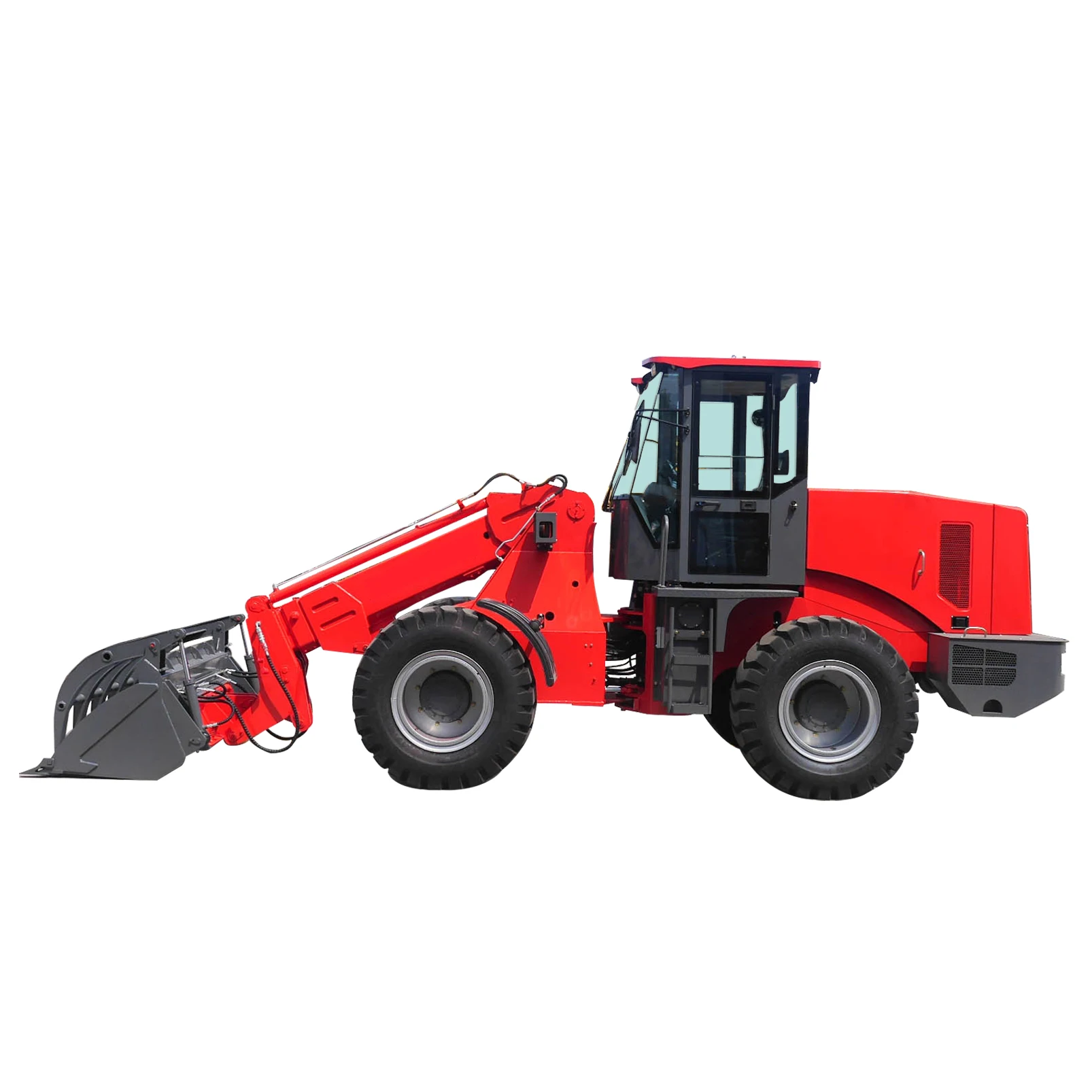 Mammut top loader telescopic forklift loader 1t 1.5ton 2 ton 3ton 4ton construction machinery garden works boom front loader