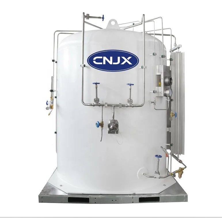 JX Cryo Cryogenic Storage Micro Bulk Tank of Liquid LCO2 LO2 LN2 LAR LNG using Laser processing industry