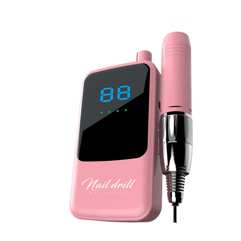 Electric Nail Polisher for Acrylic Nails Drill Machine 35000rpm Professional Cordless Brushless Nail Drill Machine