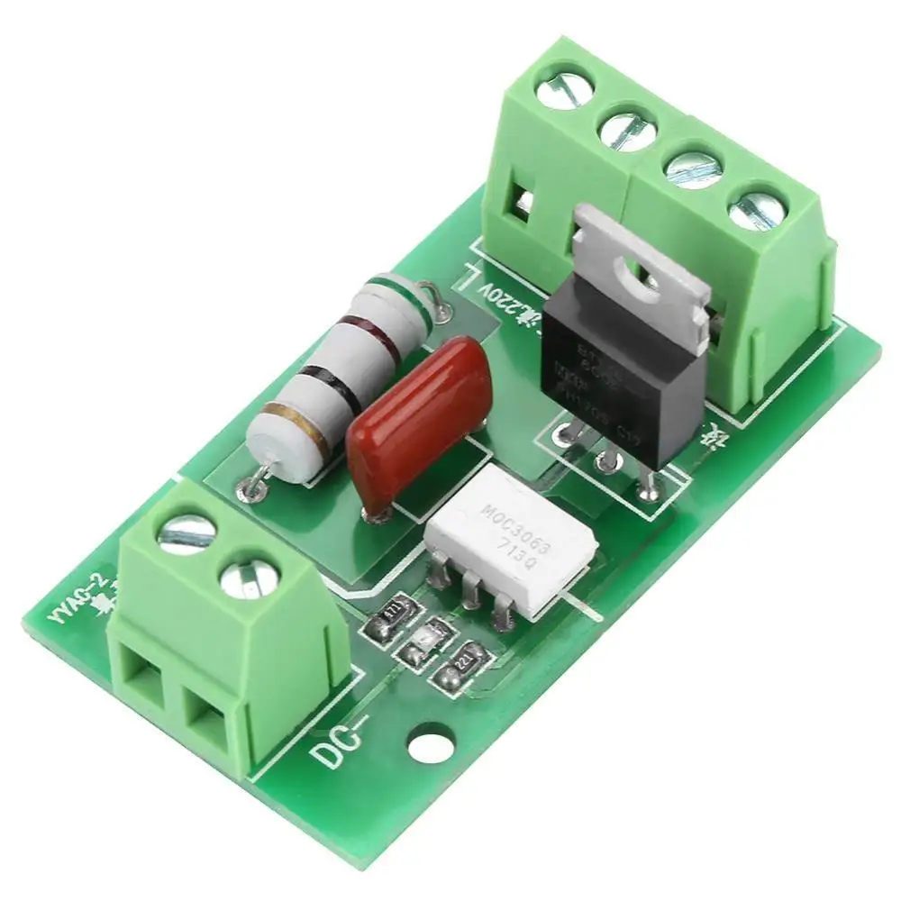 
YYAC-2 SCR Module Thyristor Control Board Trigger Switch DC Control AC 220V Optocoupler Isolation 