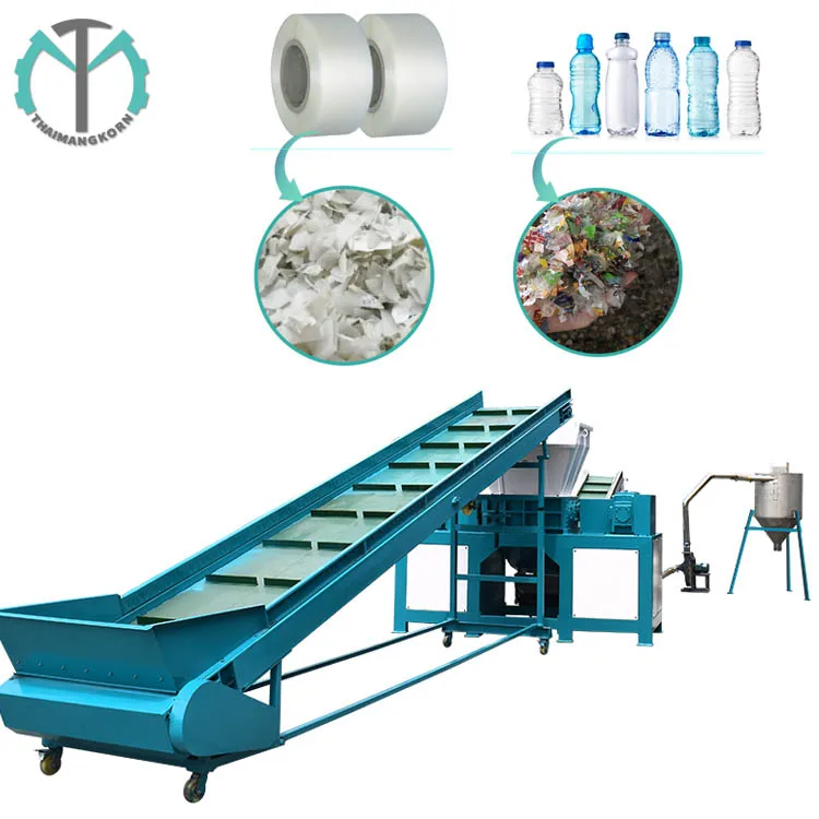 Environmental Protection Double Shaft Shredder Wood Shredder Machine Wood Sheet Shredder