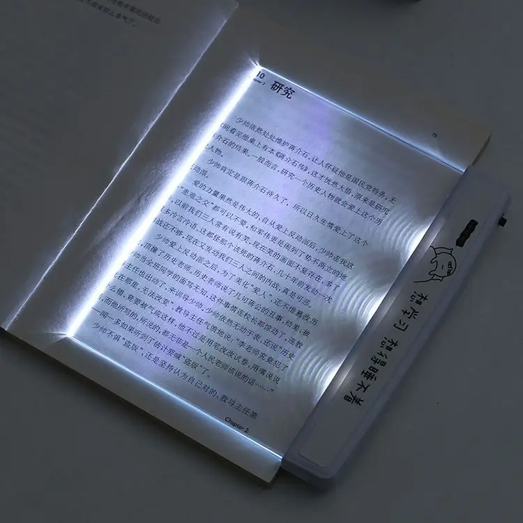 Factory Direct Book Lights For Reading In Bed Usb Rechargeable Neck Reading Folding Light Book