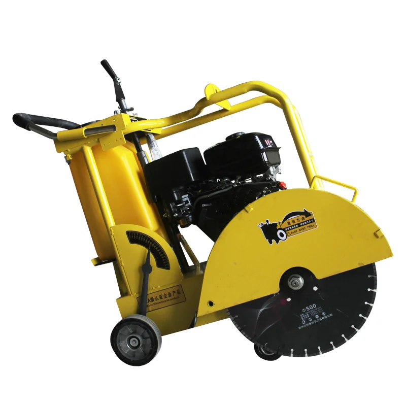 Q500B Electric Start Gasoline/Diesel/Electric Powered Concrete Floor Cutter Asphalt Saw Max Depth 180mm