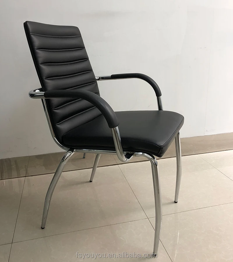 Leather Hotel Training Office Meeting Room Reception Chairs