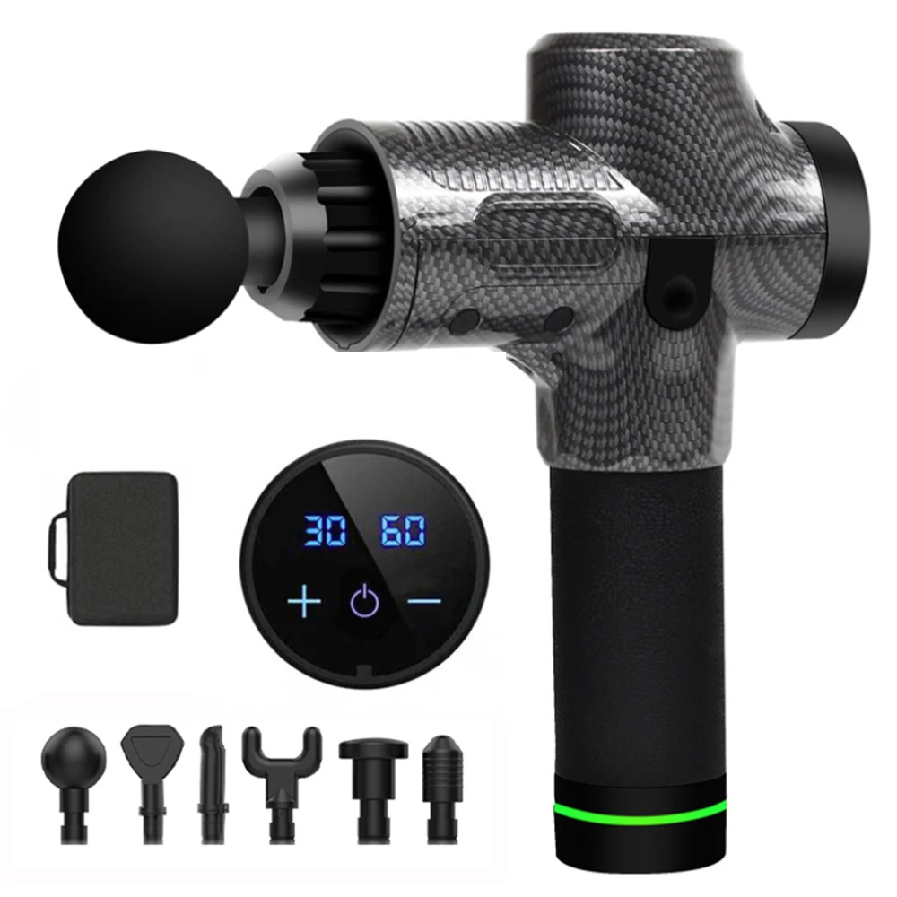 Percussion Facial Gun Pistolet De Massage Electric Full Body Massager Machine Vibration 16Mm Mini Massage Gun