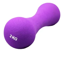 Bone shape dumbbell with neoprene material for wholesale