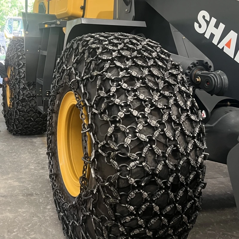 Europe Standard OTR Tyre Wheel Loader Tire Protection Chains