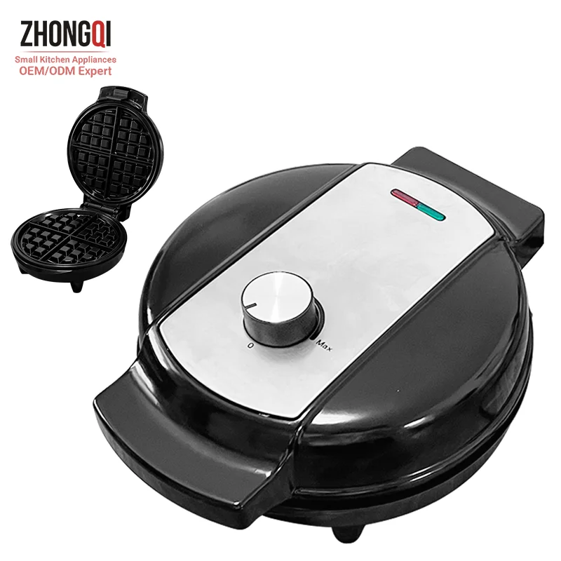 Household Multifunction 1000w Timing Stainless steel Adjustable Electric toaster breakfast waffle maker