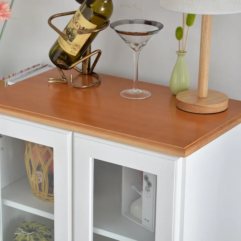 
Mid-Century Style Spice Console Table Sideborad Storage Cabinet with Drawer 