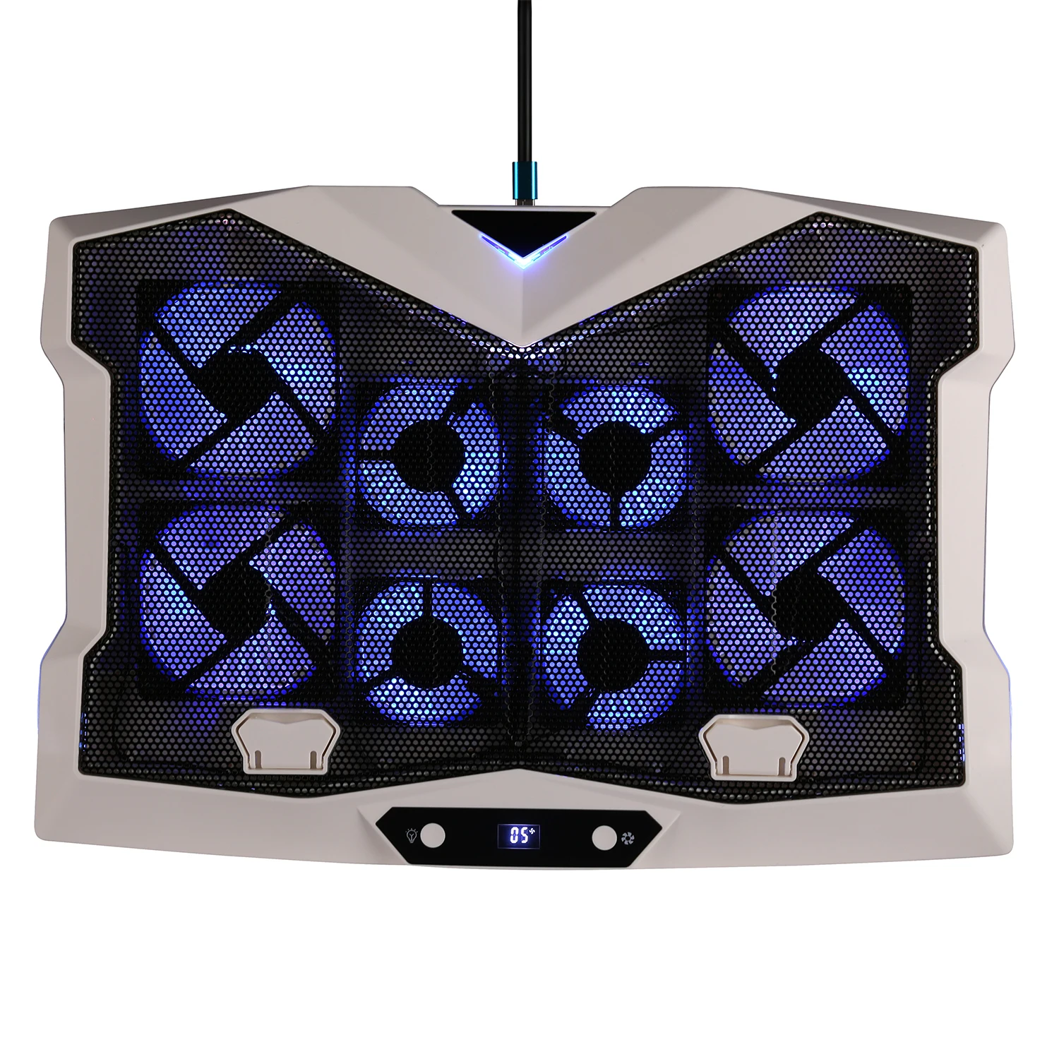 new model 8 fans  notebook cooler radiator Laptop Cooling Pads  for gaming