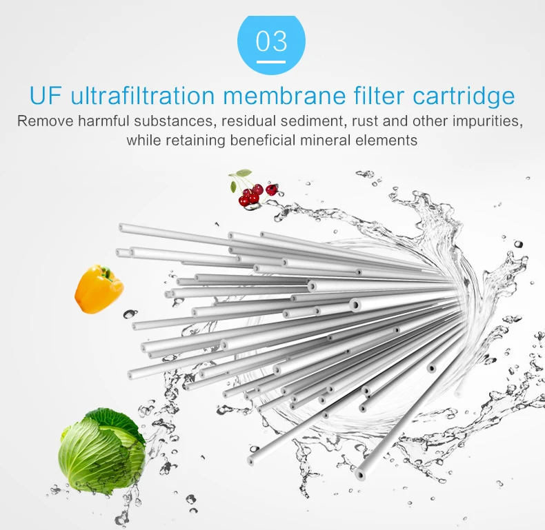 Household Commercial Ro Water Purifier 100gpd Reverse Osmosis Water Purification System For Home