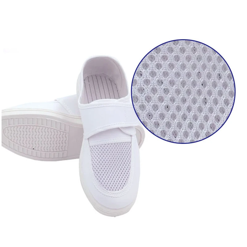 Comfortable Antistatic shoes For Industrial Worker. PU or PVC Sole ESD Cleanroom shoes for Lab, Workshop Worker (1600546110162)