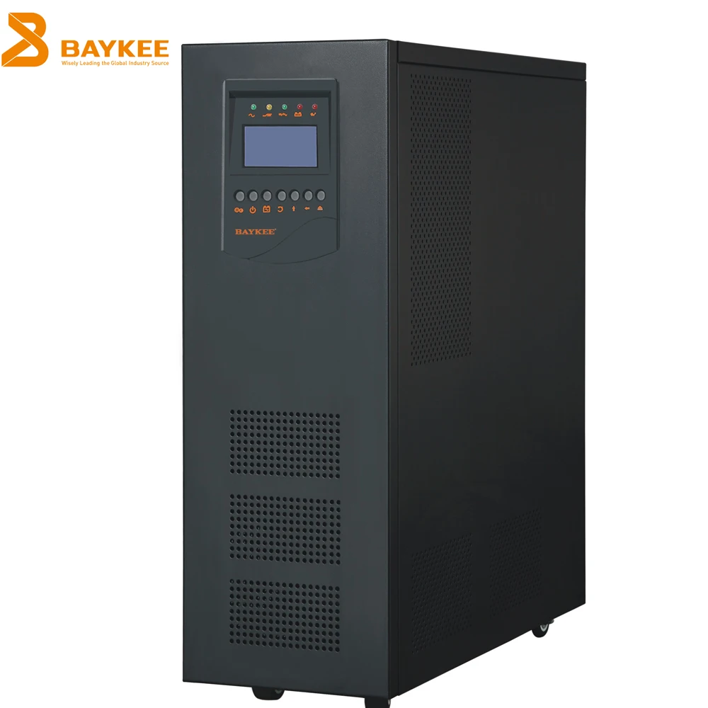 Single Phase Online UPS uninterrupted power supply low frequency intelligent ups backup power 10kva20kva15kva IGBT inverter