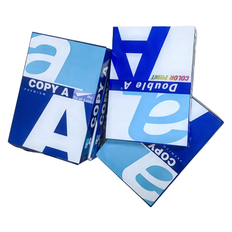 A4 Size White Double A4 Copy Paper 80 gsm 75 gsm 70gsm office paper Factory Price