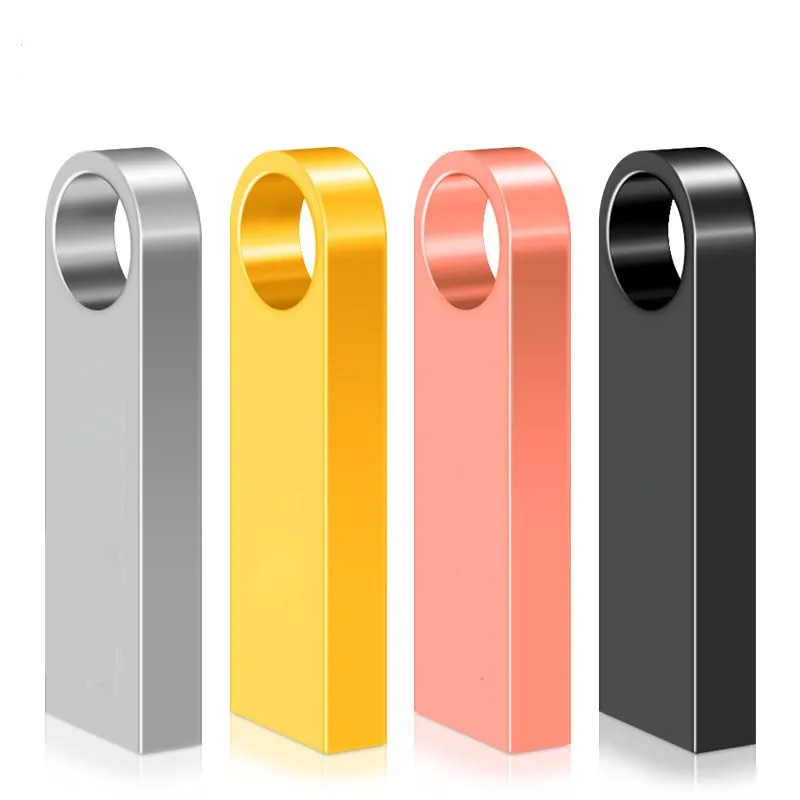Оптовая продажа мини металлический диск карта памяти usb 2 0 32 ГБ 16 8 64 128 рекламная ручка на заказ flash