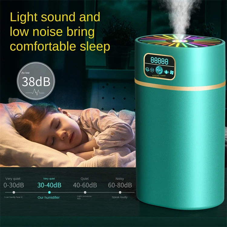 1100ml Large-capacity Gift Seven Color Changes Humidifying  Usb Humidifier