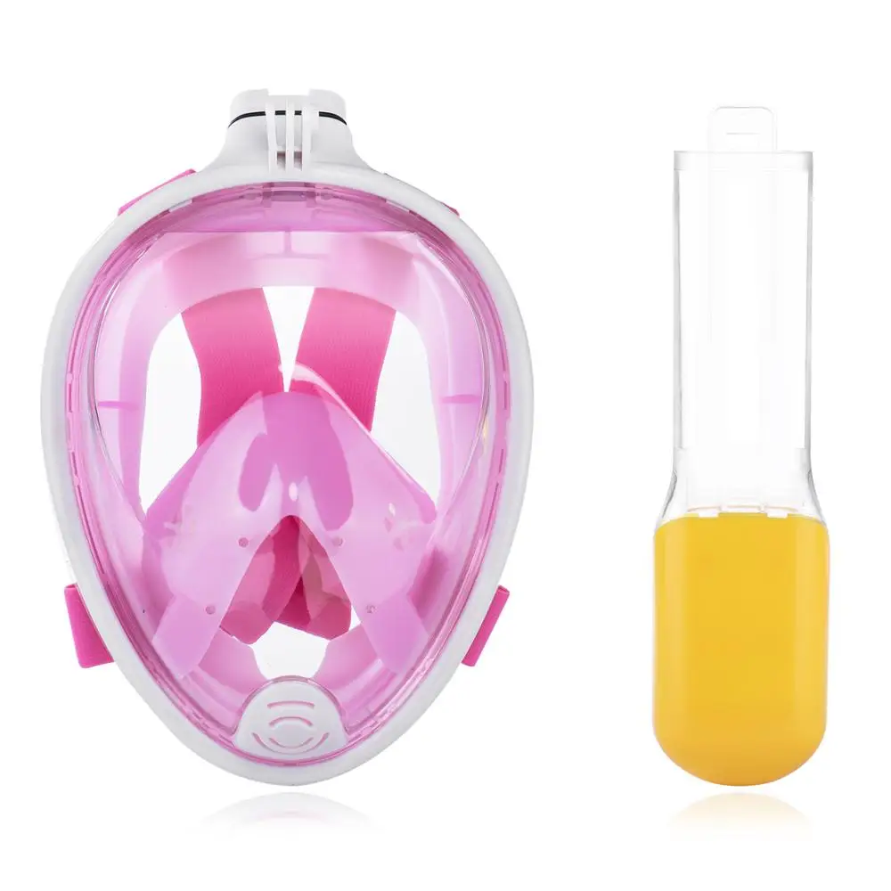 Full Dry  Diving Mask Snorkel Mask Full Face swimming mask