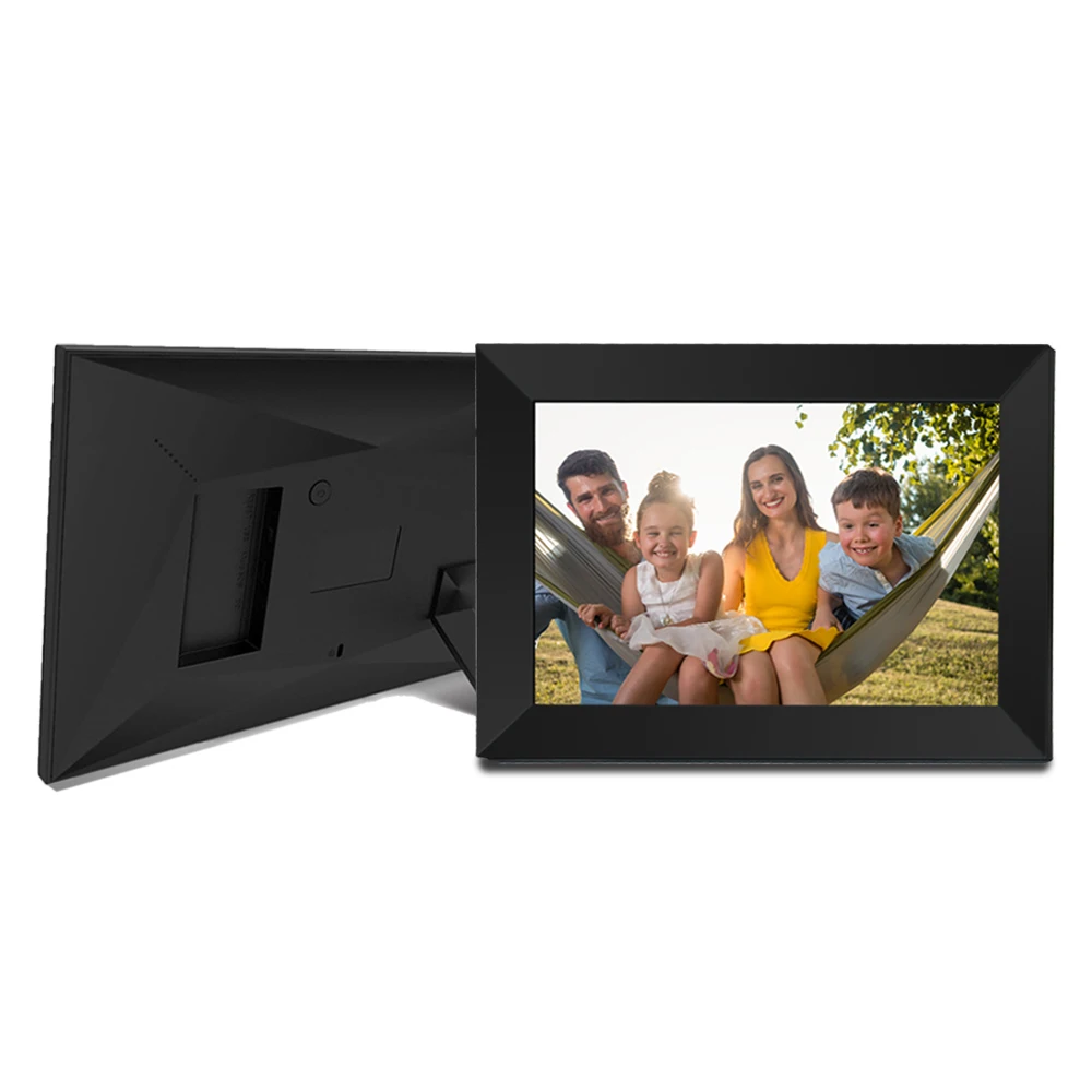 10.1 inch Wifi Digital Photo picture frames With Touch Screen With Frameo APP share Photos Videos