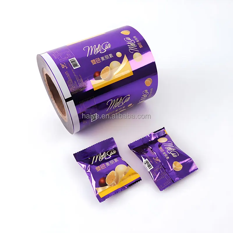 Customized Plastic Film Roll Seasoning Sauce Curry Paste Packaging Film Roll For Food Packaging Bopp PP PE PET Laminated Film