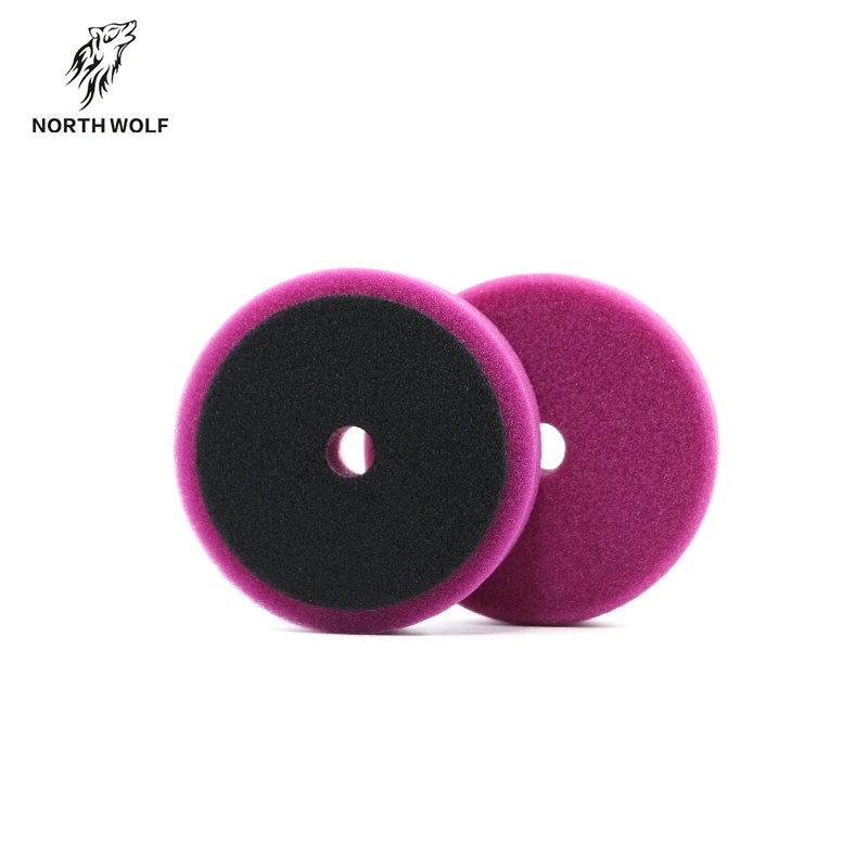 OEM private logo auto care car detailing 3' sponge polish buffing pad