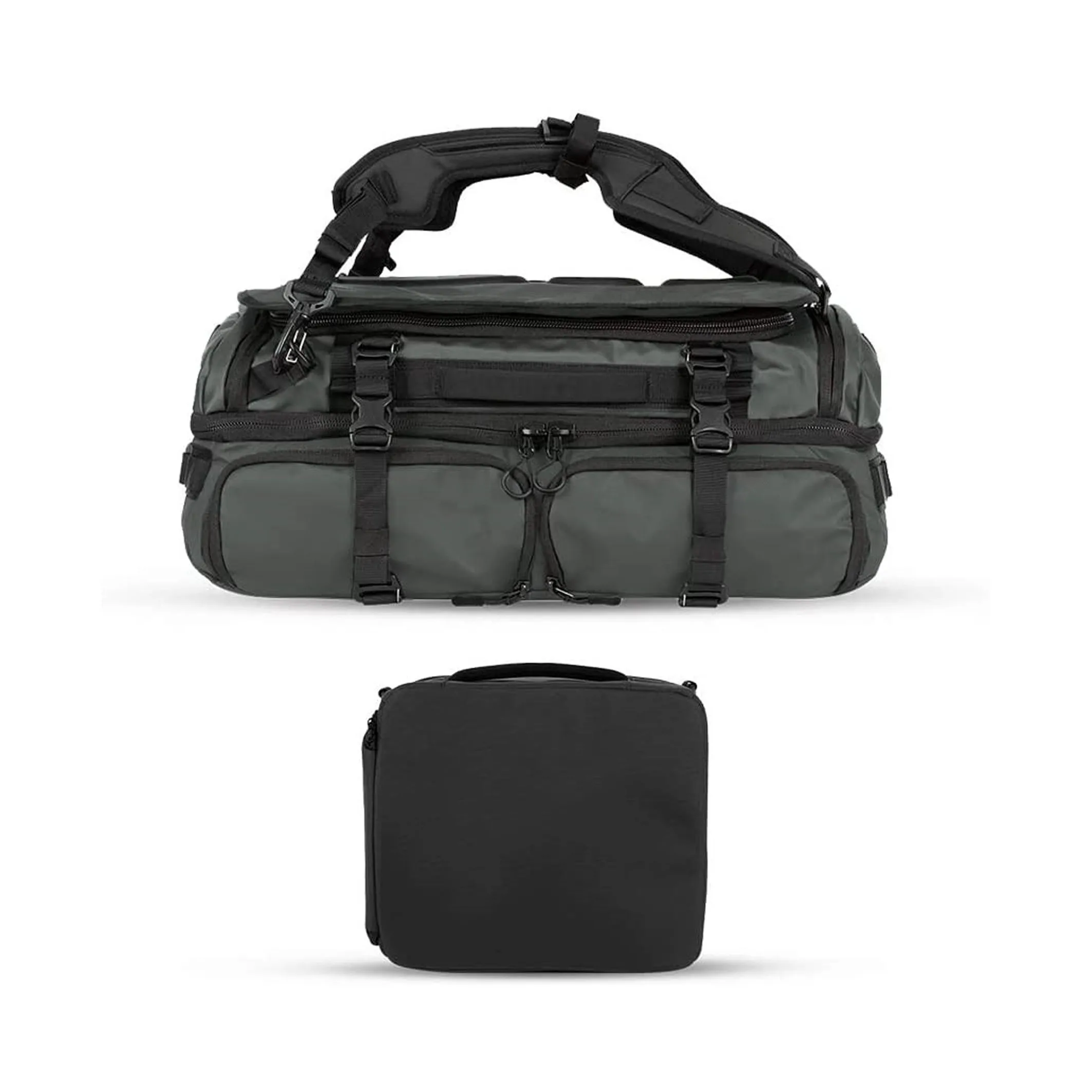 Черная спортивная сумка для хранения, Высококачественная Дорожная Спортивная сумка для мужчин с несколькими отделениями